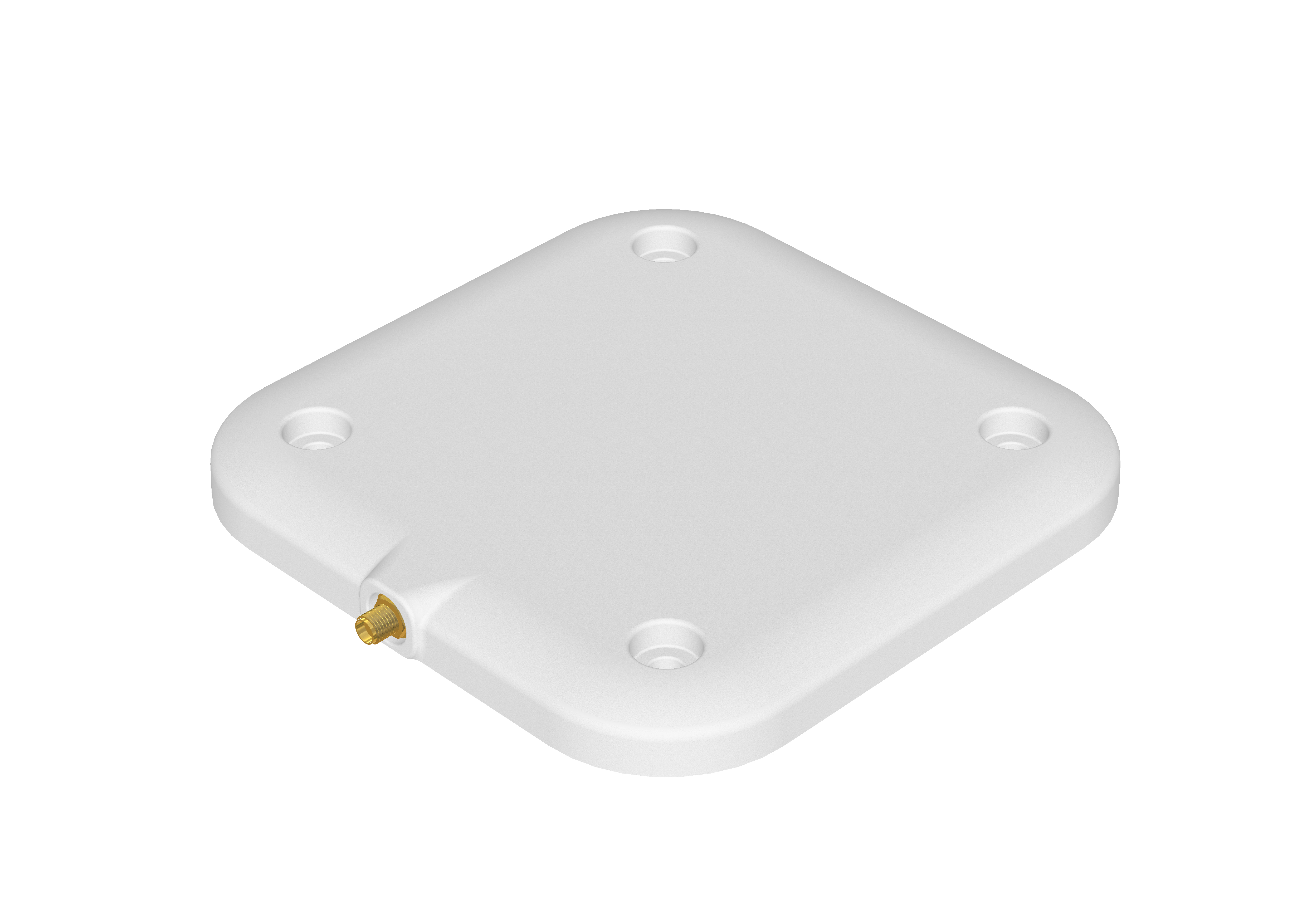 Zebra AN520 low-profile fixed RFID antenna with cable connector